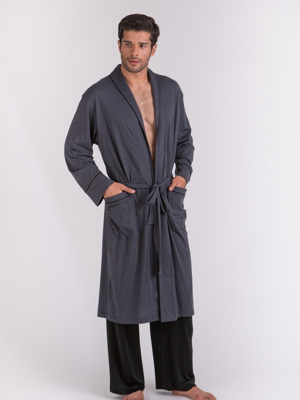 Daniel Buchler Peruvian Pima Cotton Robe Loungewear Size M/L